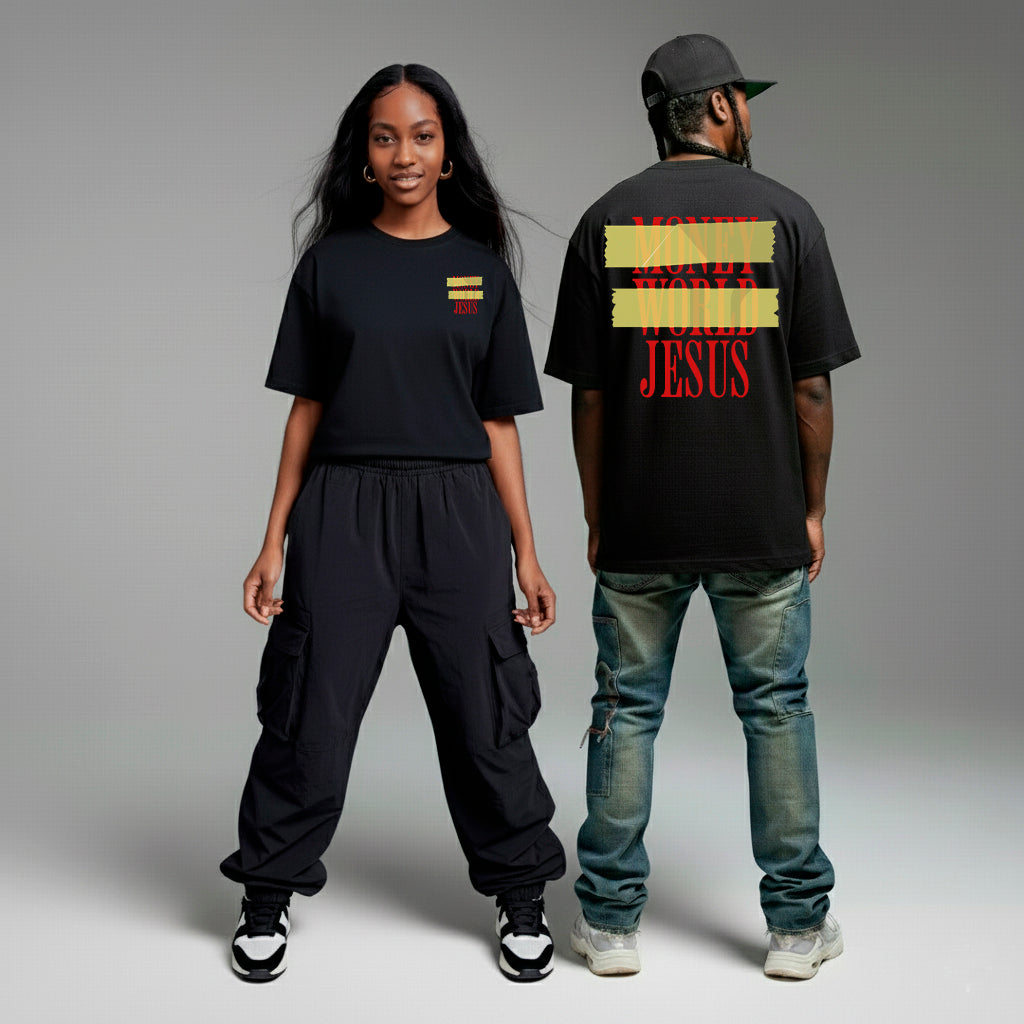 Money World Jesus Tee