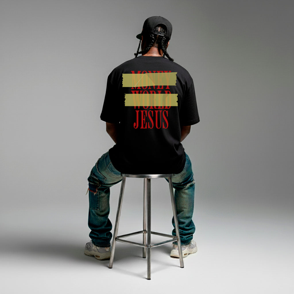 Money World Jesus Tee