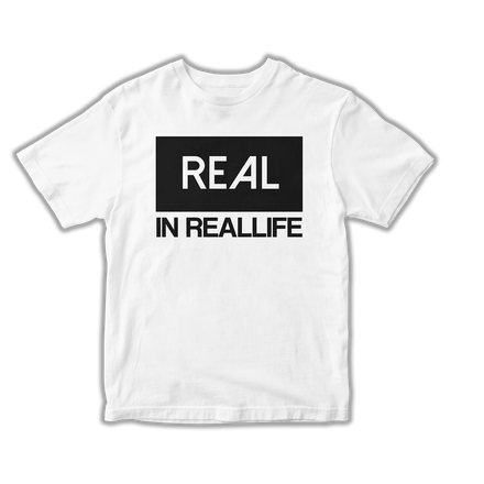 Real In RealLife Tee (WHITE)